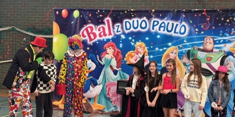 Bal karnawałowy dla uczniów klas młodszych