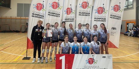 I i II miejsca w Finale Mistrzostw Gdańska w piłce siatkowej