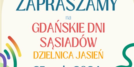 27 maja 2024 - Gdańskie Dni Sąsiadów