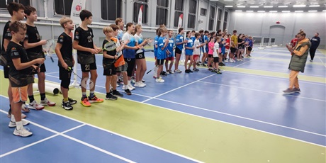 Powiększ grafikę: Zespoły biorące udział w  Igrzyskach Młodzieży Szkolnej w Badmintonie