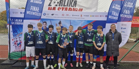 II miejsce w finałach wojewódzkich rozgrywek "Z orlika na stadion"