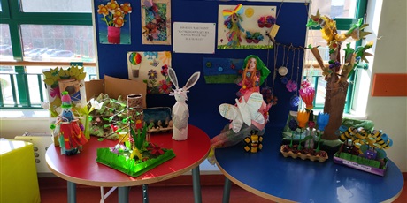 Konkurs plastyczny „Recyklingowa sztuka – wiosna wokół nas”