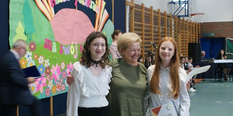 Uroczyste zakończenie roku szkolnego dla uczniów klas VIII