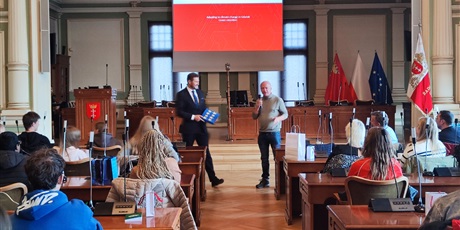 Powiększ grafikę: Wizyta partnerów z Estonii, Niemiec, Włoch, Irlandii i Hiszpanii w ramach projektu Erasmus+