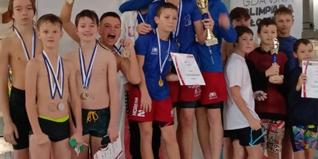 Mistrzostwa Gdańska w pływaniu drużynowym chłopców