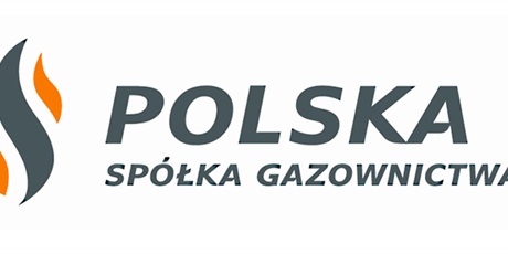 Powiększ grafikę: Logo Polskiej Spółki Gazownictwa - na białym tle niebieski napis Polska Spółka Gazownictwa 